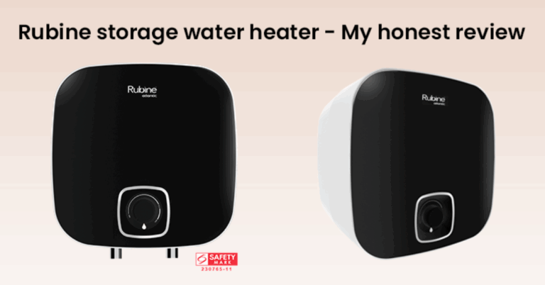 Rubine Water Heater Review: Why Homeowners Are Switching to the Paris Series